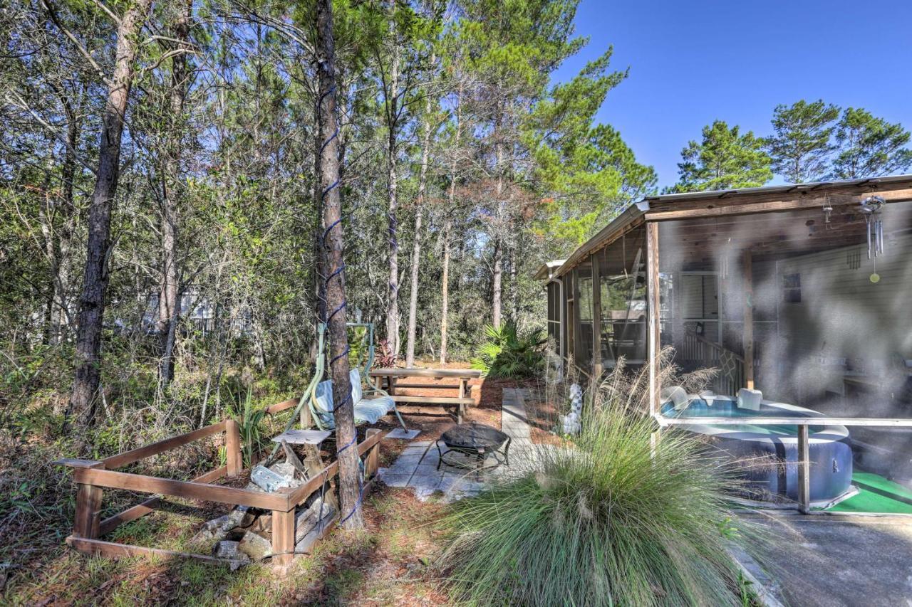 Keaton Beach Escape With Hot Tub 2 Mi To Shore Perry Buitenkant foto